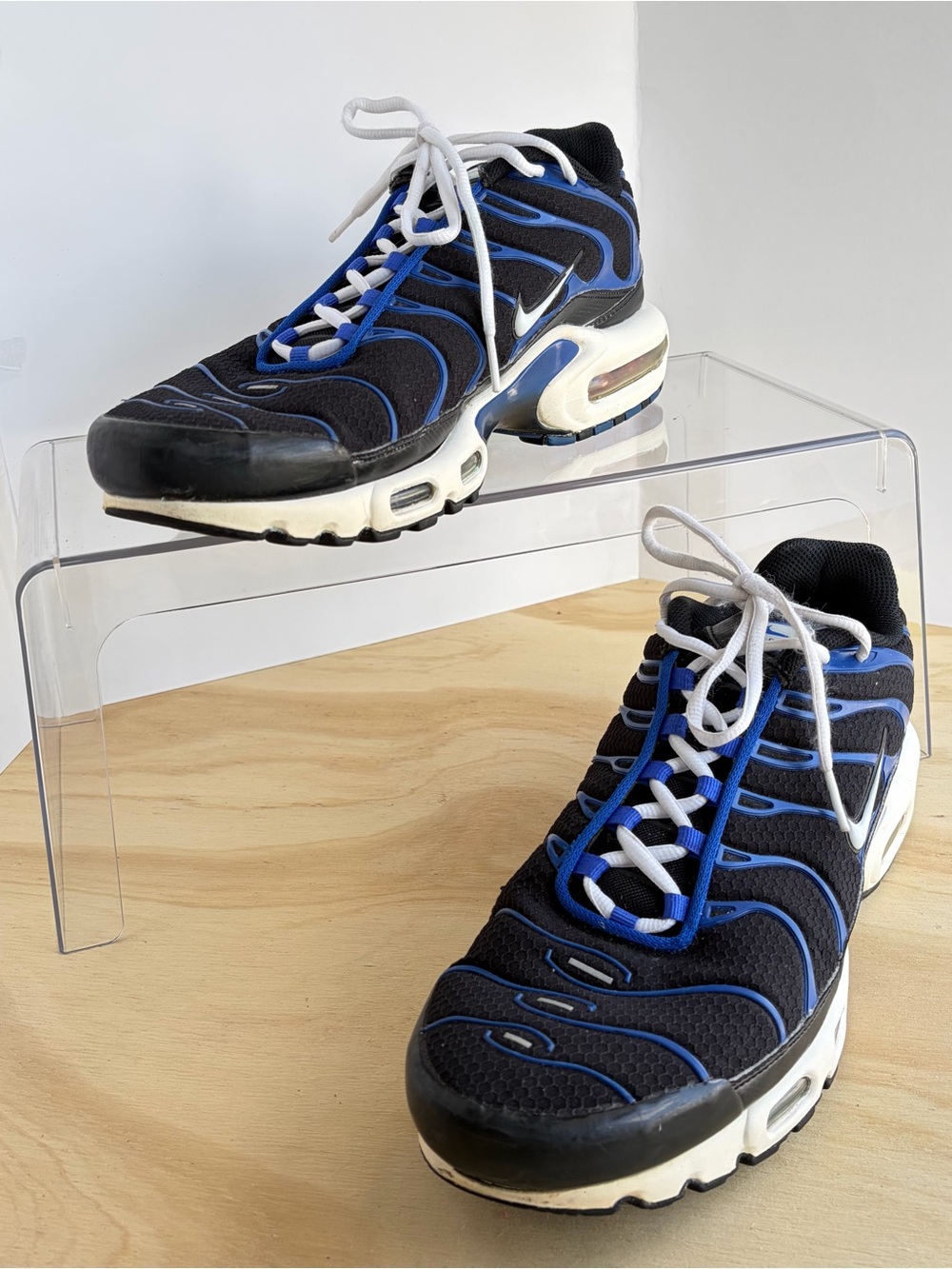 Nike Air Max Plus TN Black Electric Blue Men's Size US 11.5 DM8331-001
